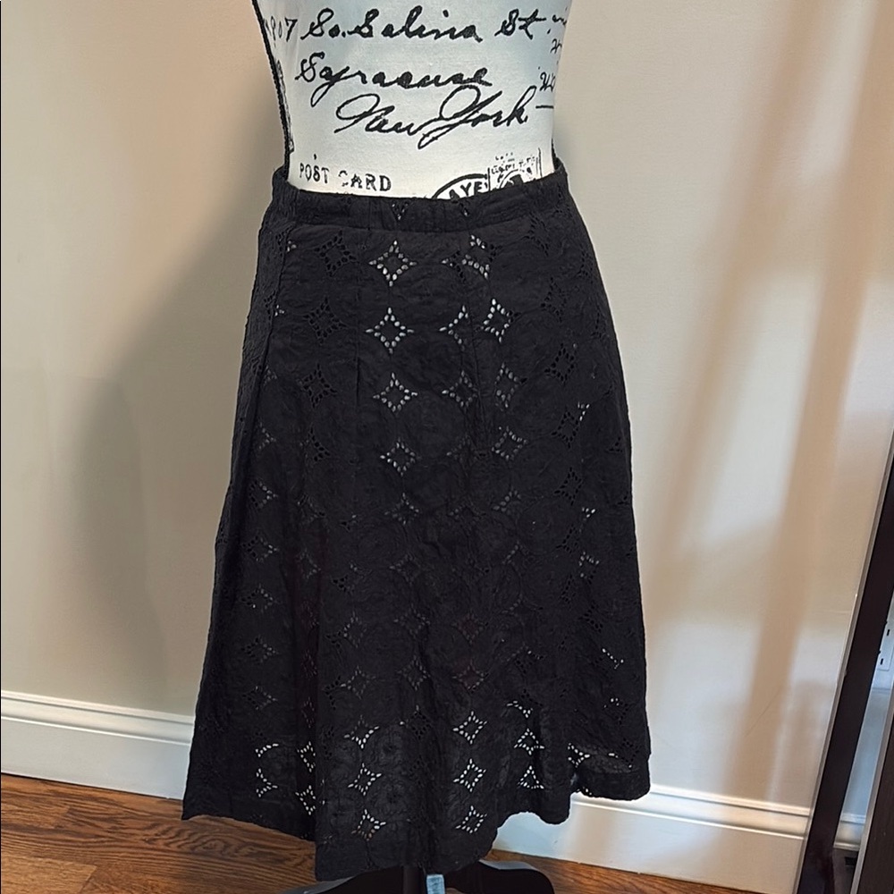 Banana Republic Black Lace Skirt